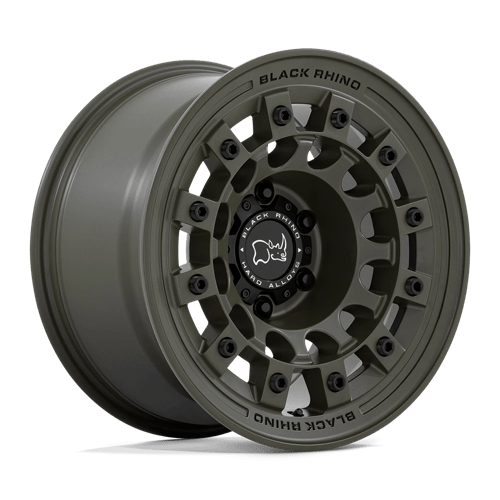 Black Rhino Hard Alloys | FUJI | 17.0x8.00 | 5X114.3 | 38 | OLIVE DRAB GREEN