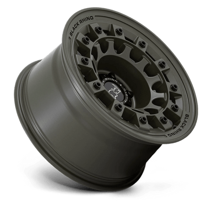 Black Rhino Hard Alloys | FUJI | 17.0x8.00 | 6X139.7 | 20 | OLIVE DRAB GREEN