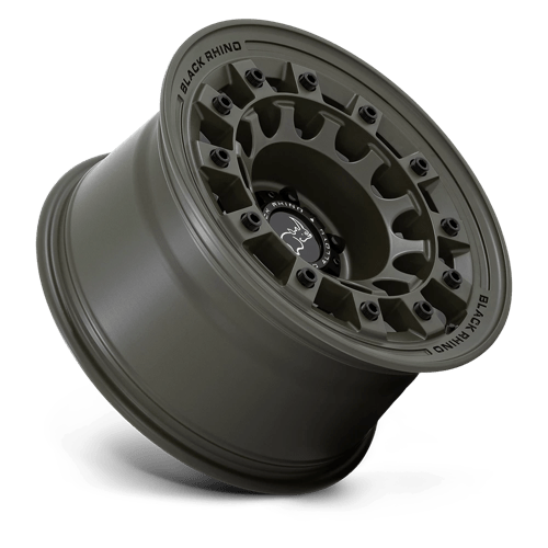 Black Rhino Hard Alloys | FUJI | 17.0x8.00 | 5X114.3 | 38 | OLIVE DRAB GREEN