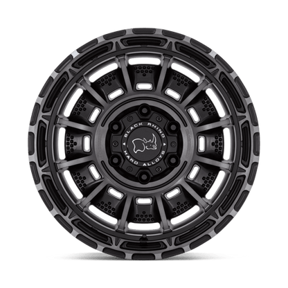 Black Rhino Hard Alloys | LEGION | 17.0x9.00 | 5X127 | -12 | MATTE BLACK GRAY TINT