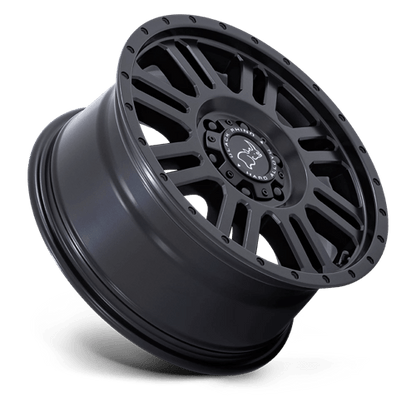 Black Rhino Hard Alloys | YELLOWSTONE | 17.0x8.00 | 6X130 | 45 | MATTE BLACK