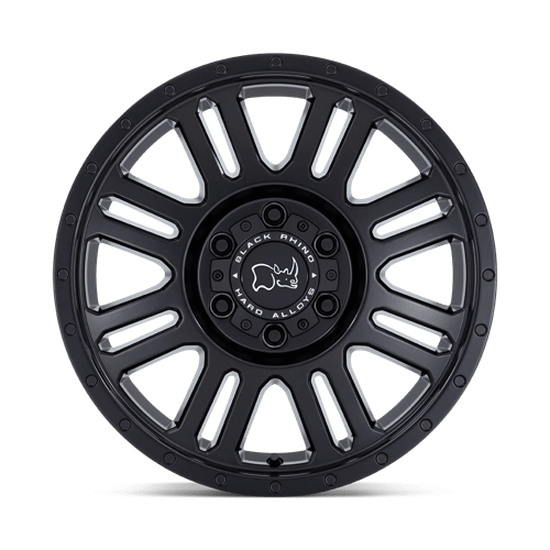 Black Rhino Hard Alloys | YELLOWSTONE | 17.0x8.00 | 5X160 | 45 | MATTE BLACK