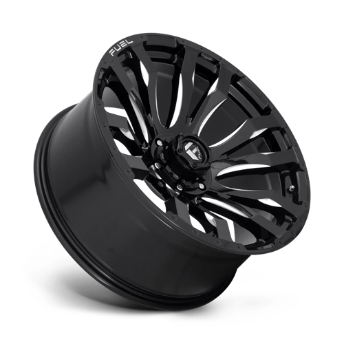 Fuel 1PC | D673 BLITZ | 20.0x9.00 | 6X135 | 1 | GLOSS BLACK MILLED