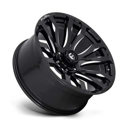 Fuel 1PC | D673 BLITZ | 20.0x9.00 | 6X135 | 1 | GLOSS BLACK MILLED