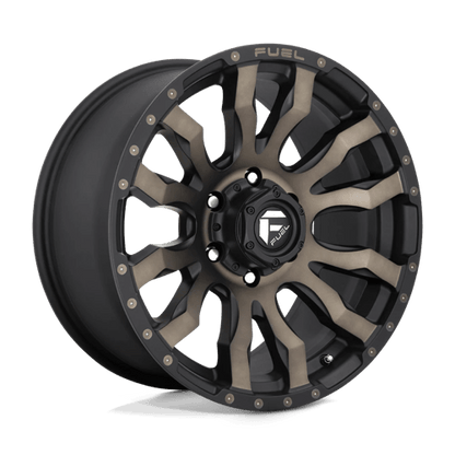 Fuel 1PC | D674 BLITZ | 20.0x9.00 | 8X170 | 20 | MATTE BLACK DOUBLE DARK TINT