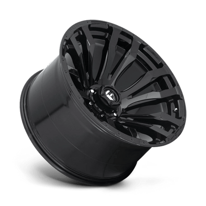 Fuel 1PC | D675 BLITZ | 20.0x12.00 | 6X139.7 | -44 | GLOSS BLACK