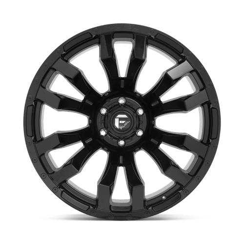 Fuel 1PC | D675 BLITZ | 17.0x9.00 | 6X139.7 | -12 | GLOSS BLACK