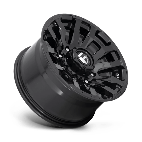 Fuel 1PC | D675 BLITZ | 22.0x10.00 | 8X180 | -18 | GLOSS BLACK