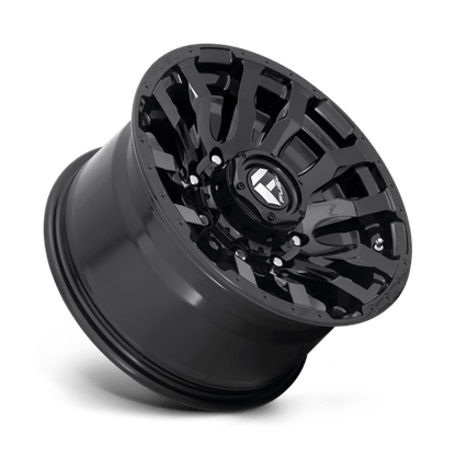 Fuel 1PC | D675 BLITZ | 22.0x10.00 | 8X180 | -18 | GLOSS BLACK