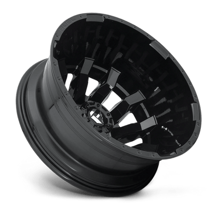 Fuel 1PC | D675 BLITZ | 20.0x8.25 | 8X165.1 | -240 | GLOSS BLACK