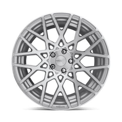 Rotiform | R110 BLQ | 18.0x8.50 | 5X112 | 45 | GLOSS SILVER MACHINED