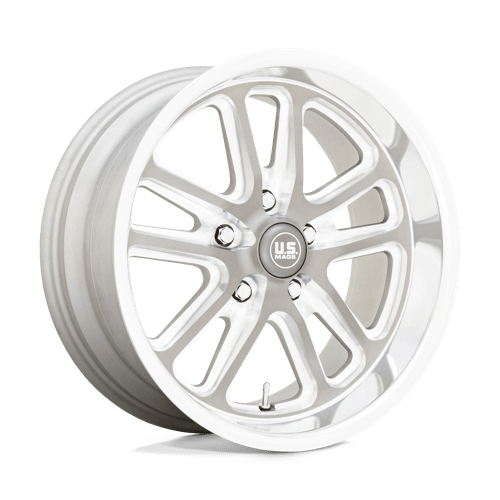 US Mag 1PC | U130 BULLET | 18.0x8.00 | 5X120.65 | 1 | TEXTURED GUNMETAL W/ MILL EDGE