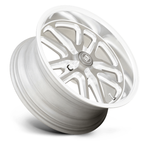 US Mag 1PC | U130 BULLET | 18.0x8.00 | 5X120.65 | 1 | TEXTURED GUNMETAL W/ MILL EDGE