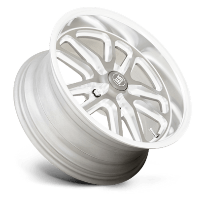 US Mag 1PC | U130 BULLET | 18.0x8.00 | 5X120.65 | 1 | TEXTURED GUNMETAL W/ MILL EDGE