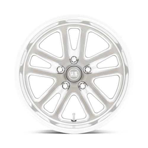 US Mag 1PC | U130 BULLET | 18.0x8.00 | 5X120.65 | 1 | TEXTURED GUNMETAL W/ MILL EDGE