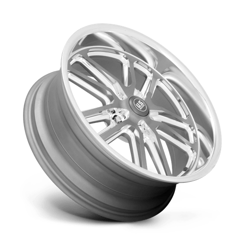 US Mag 1PC | U130 BULLET | 20.0x8.00 | 5X114.3 | 1 | TEXTURED GUNMETAL W/ MILL EDGE