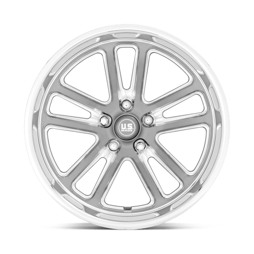 US Mag 1PC | U130 BULLET | 20.0x8.00 | 5X114.3 | 1 | TEXTURED GUNMETAL W/ MILL EDGE