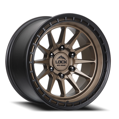 BAJA | 17X9 | 6X139.7 | +0 | MATTE DESERT BRONZE W MATTE BLACK RING | BAJA-7969MRMBR