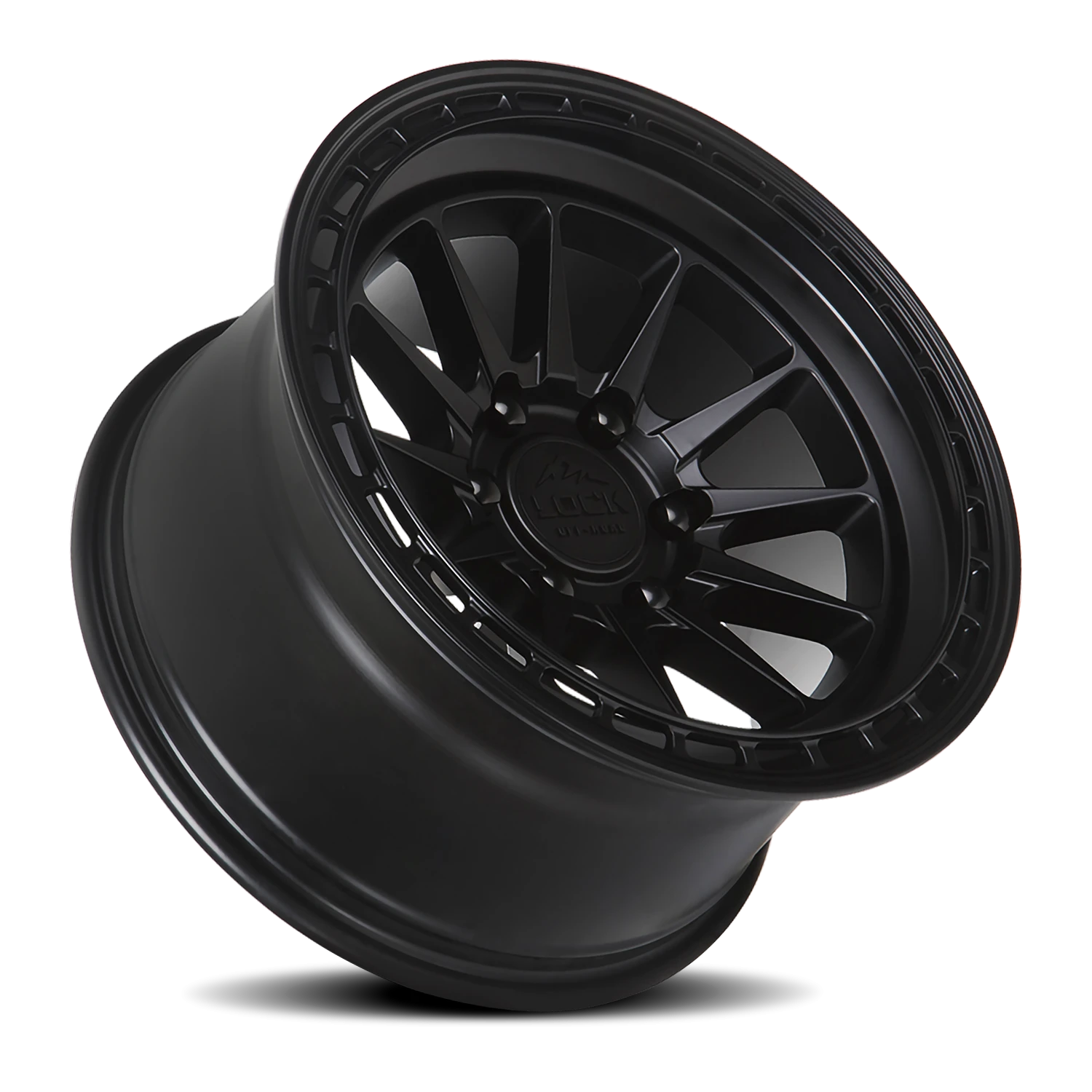 BAJA | 17X9 | 6X139.7 | +0 | MATTE BLACK W MATTE BLACK RING | BAJA-7969MB - Image 2