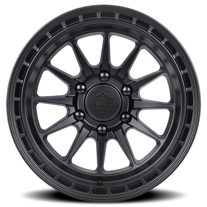 BAJA | 17X9 | 6X135 | -12 | MATTE BLACK W MATTE BLACK RING | BAJA-7963MB12N - Image 3