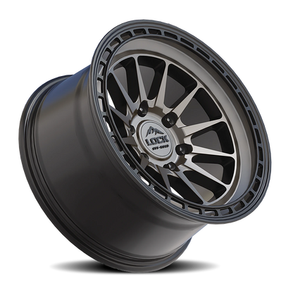 BAJA | 17X8 | 5X114.3 | +40 | MATTE GREY W MATTE BLACK RING | BAJA-7854MG - Image 2