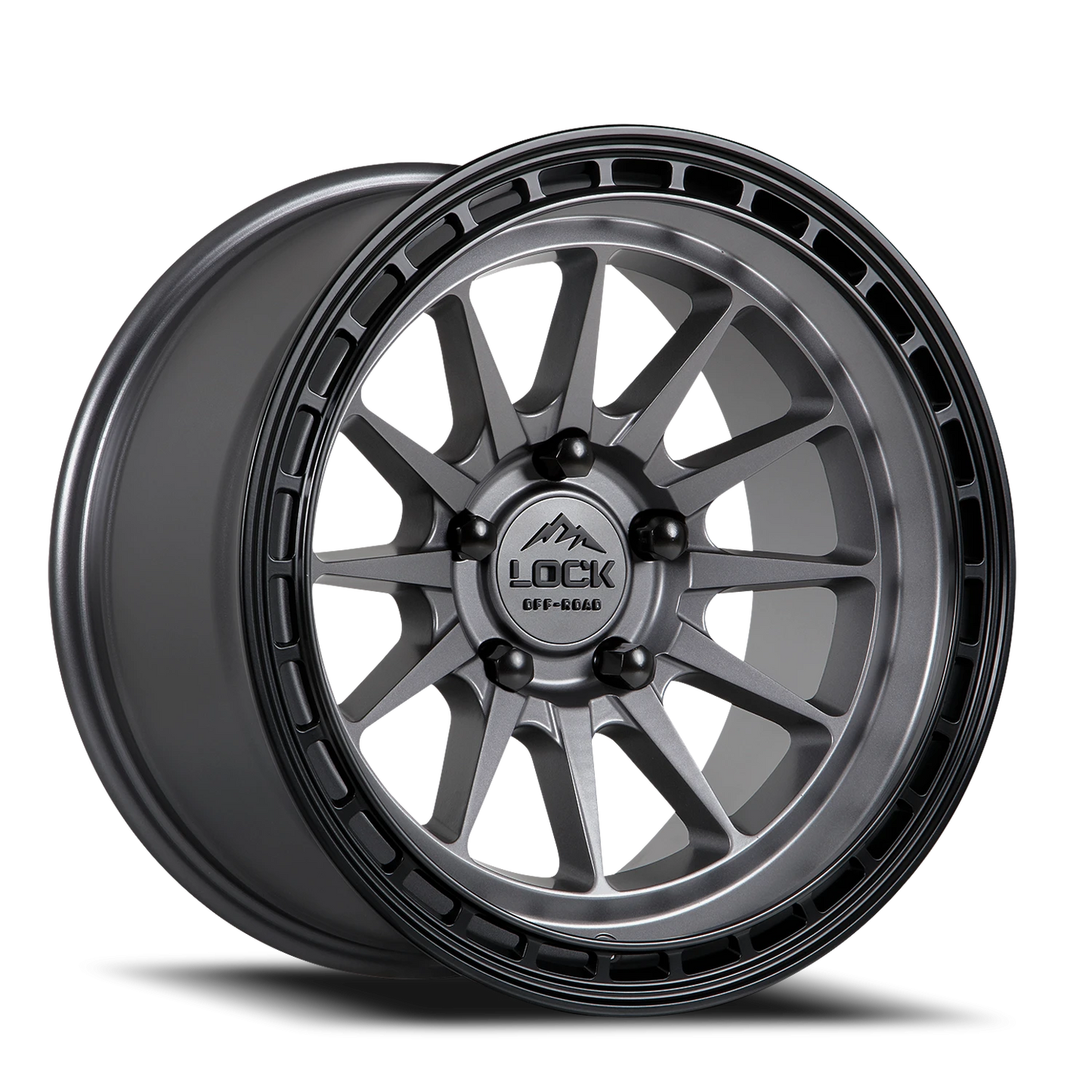 BAJA | 17X9 | 6X139.7 | +0 | MATTE GREY W MATTE BLACK RING | BAJA-7969MGMBR