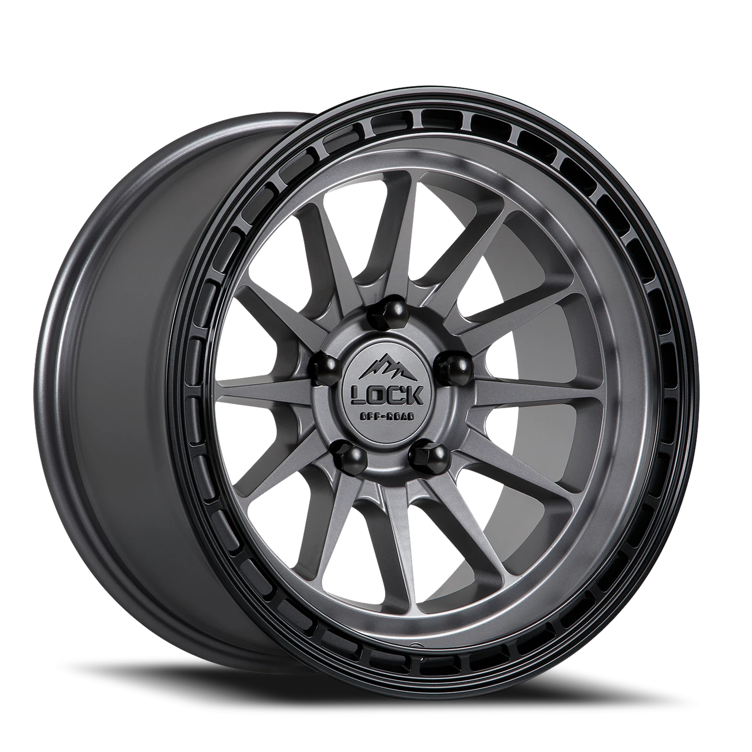 BAJA | 17X9 | 6X139.7 | +0 | MATTE GREY W MATTE BLACK RING | BAJA-7969MGMBR