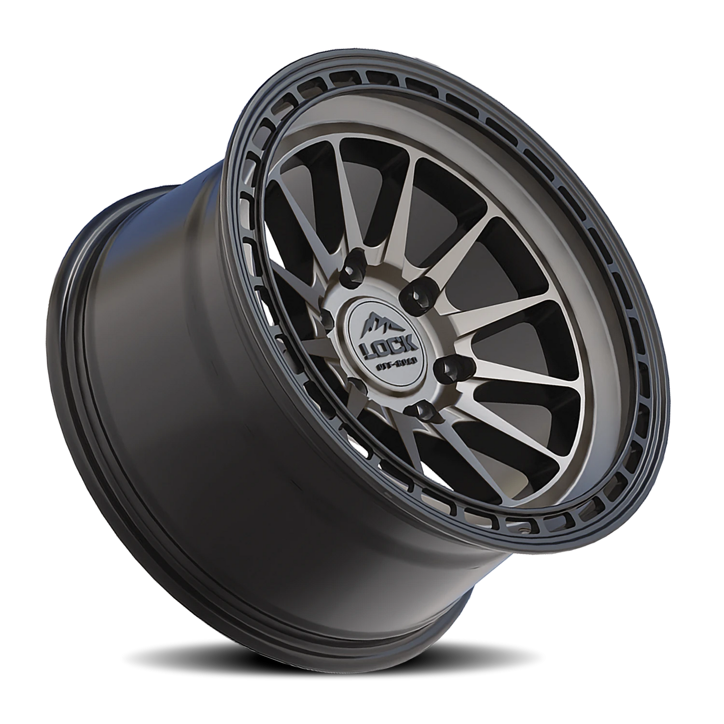 BAJA | 17X9 | 6X139.7 | +0 | MATTE GREY W MATTE BLACK RING | BAJA-7969MGMBR - Image 2