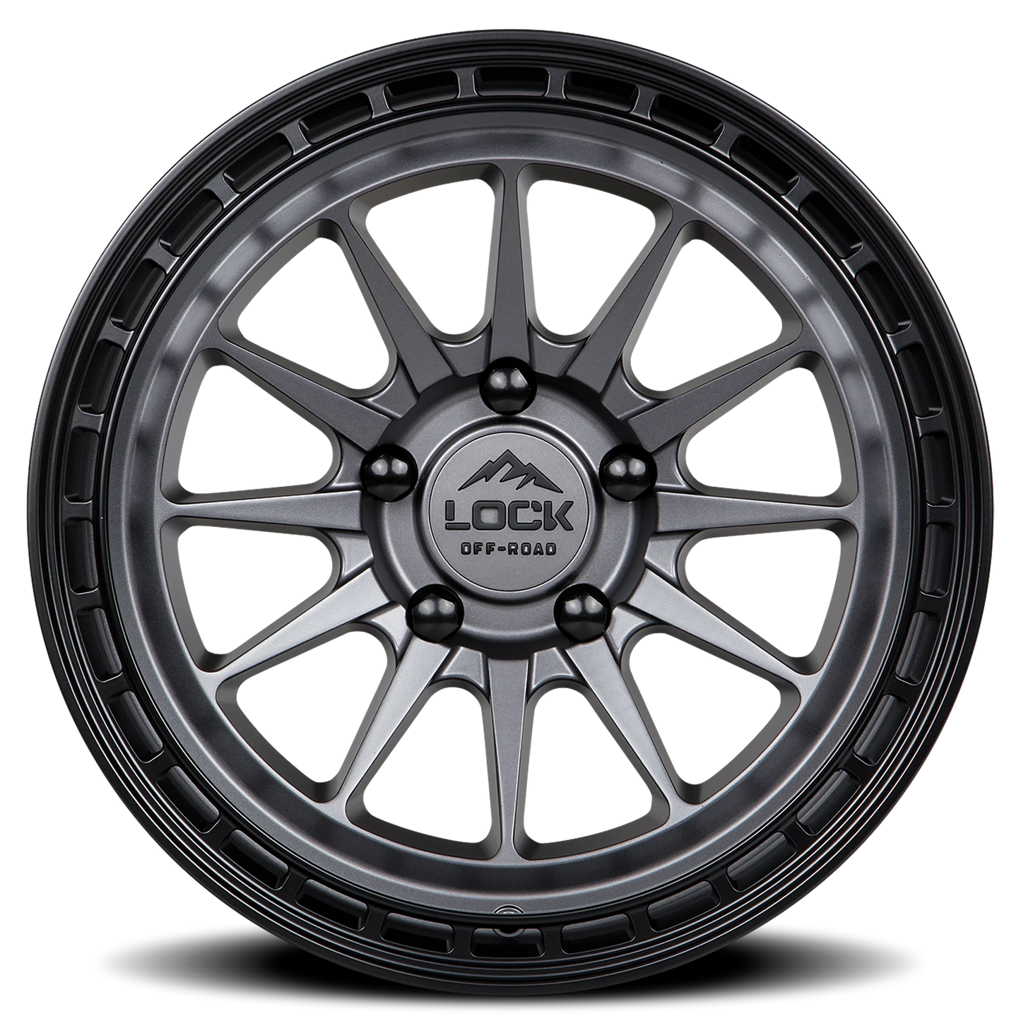 BAJA | 17X9 | 6X139.7 | +0 | MATTE GREY W MATTE BLACK RING | BAJA-7969MGMBR - Image 3