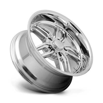 US Mag 1PC | U127 CTEN | 18.0x8.00 | 5X120.65 | 1 | CHROME PLATED