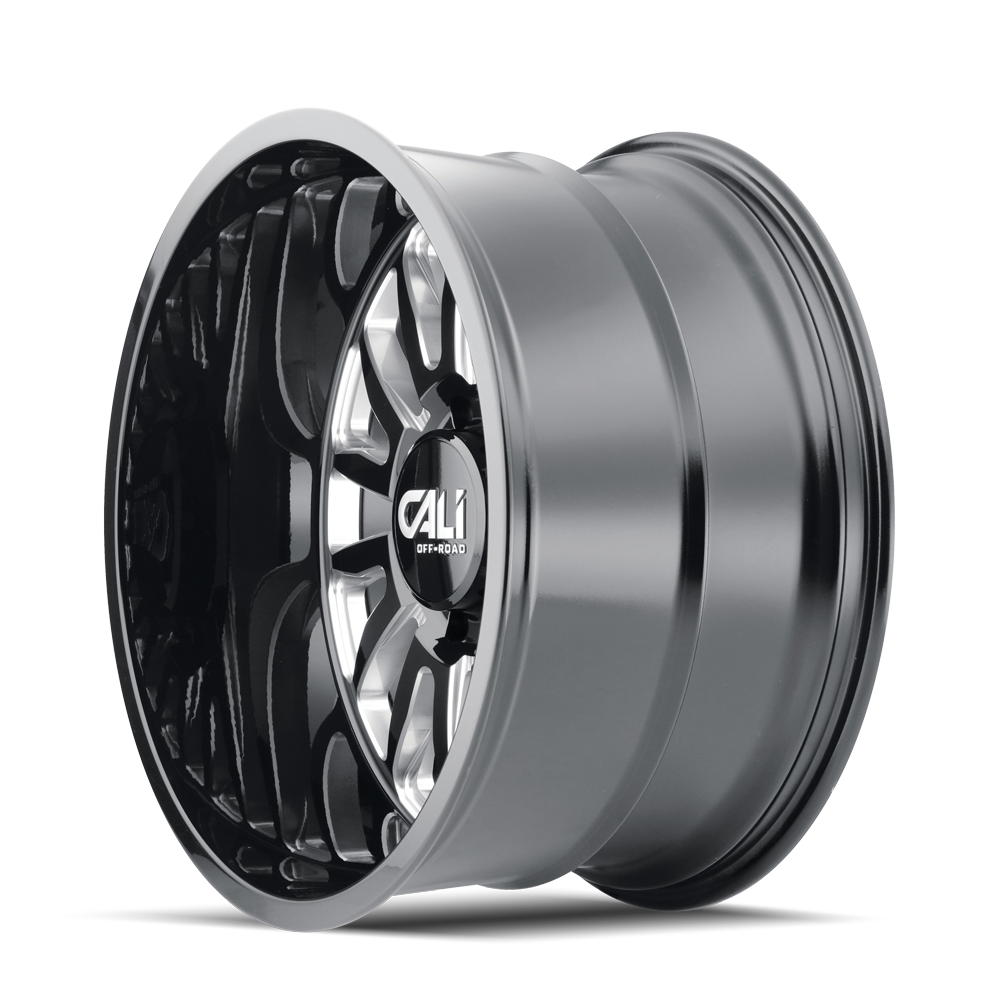 CALI OFF-ROAD SUMMIT GLOSS BLACK MILLED | 20x10 | 5-139.7 | -25mm | 9110-2185BM