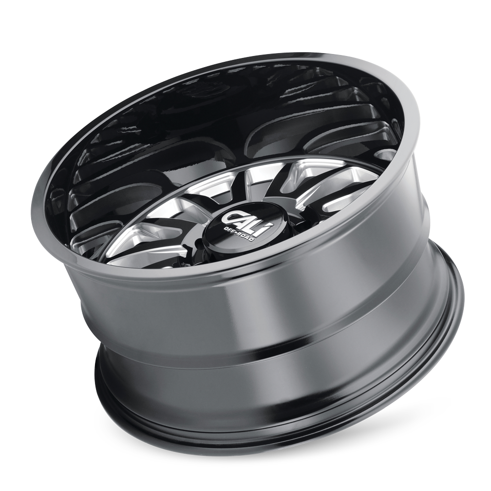 CALI OFF-ROAD SUMMIT GLOSS BLACK MILLED | 20x10 | 6-135 | -25mm | 9110-2136BM