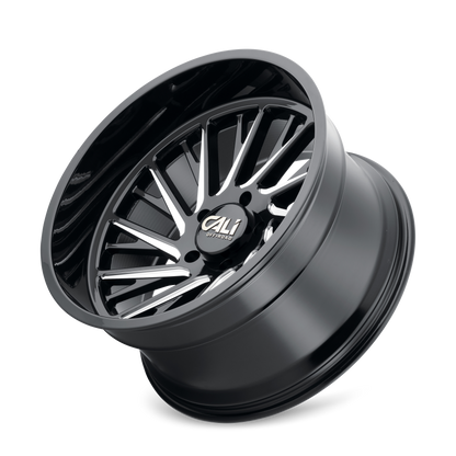 CALI OFF-ROAD PURGE GLOSS BLACK MILLED | 24x14 | 8x165.1 | -76mm | 9114-24481BM