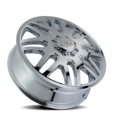 CALI OFF-ROAD INVADER DUALLY CHROME | 24x8.25 | 8x165.1 | 115mm | 9115D-24881CF115