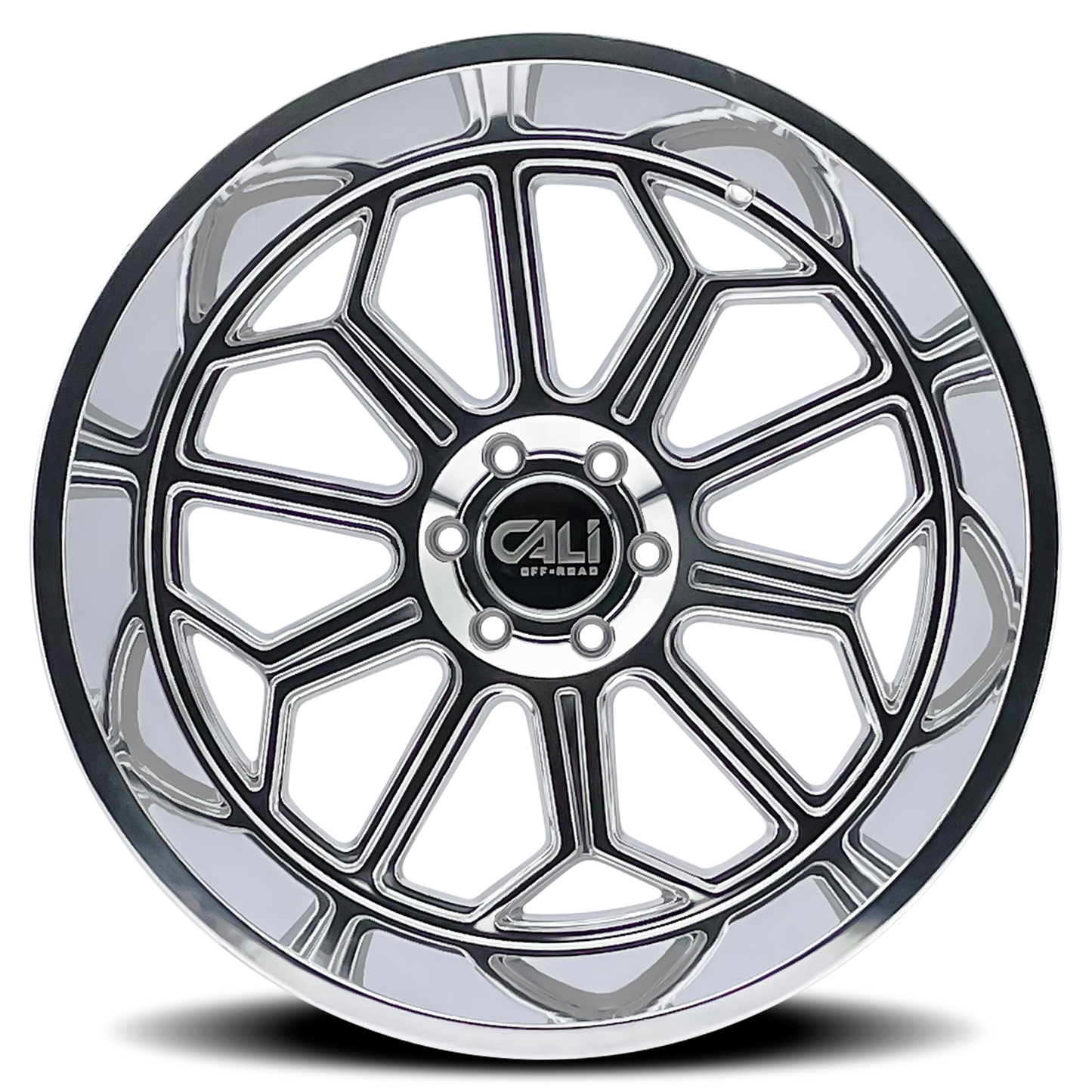 CALI OFF-ROAD AUBURN POLISHED | 22x12 | 6x135 | -51mm | 9117-22236P