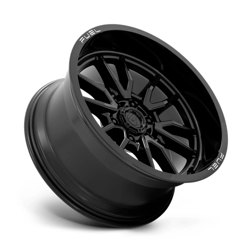 Fuel 1PC | D760 CLASH | 17.0x9.00 | 6X139.7 | -12 | GLOSS BLACK