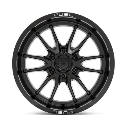 Fuel 1PC | D760 CLASH | 18.0x9.00 | 6X139.7 | -12 | GLOSS BLACK