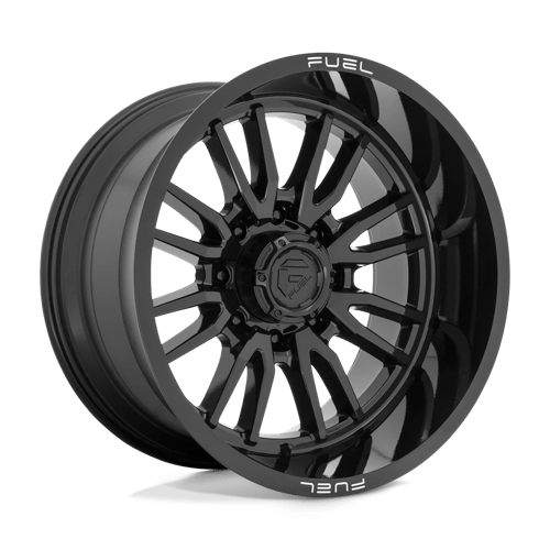 Fuel 1PC | D760 CLASH | 22.0x12.00 | 8X165.1 | -44 | GLOSS BLACK