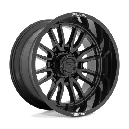 Fuel 1PC | D760 CLASH | 22.0x12.00 | 8X165.1 | -44 | GLOSS BLACK