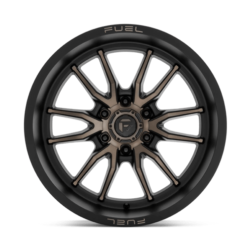 Fuel 1PC | D762 CLASH | 20.0x10.00 | 6X135 | -18 | MATTE BLACK DOUBLE DARK TINT