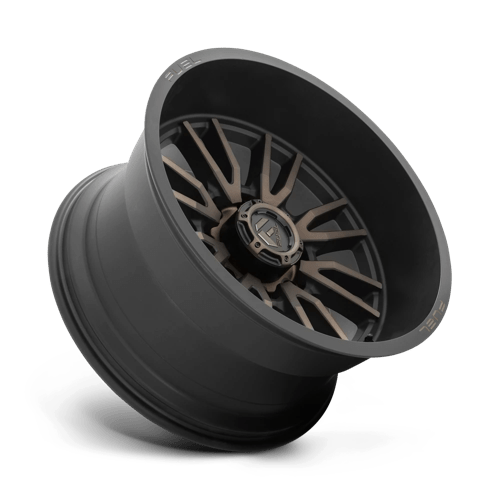 Fuel 1PC | D762 CLASH | 22.0x12.00 | 8X170 | -44 | MATTE BLACK DOUBLE DARK TINT
