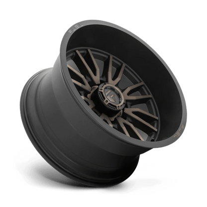 Fuel 1PC | D762 CLASH | 22.0x12.00 | 8X170 | -44 | MATTE BLACK DOUBLE DARK TINT
