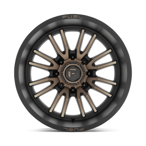 Fuel 1PC | D762 CLASH | 22.0x12.00 | 8X170 | -44 | MATTE BLACK DOUBLE DARK TINT