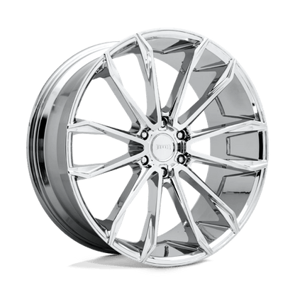 DUB 1PC | S251 CLOUT | 24.0x10.00 | 6X139.7 | 30 | CHROME PLATED