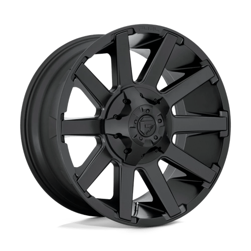Fuel 1PC | D437 CONTRA | 20.0x10.00 | 8X170 | -18 | SATIN BLACK