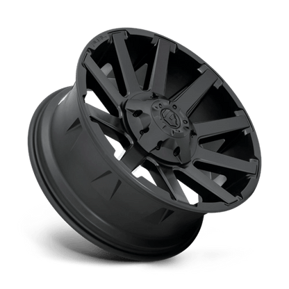 Fuel 1PC | D437 CONTRA | 20.0x10.00 | 8X170 | -18 | SATIN BLACK