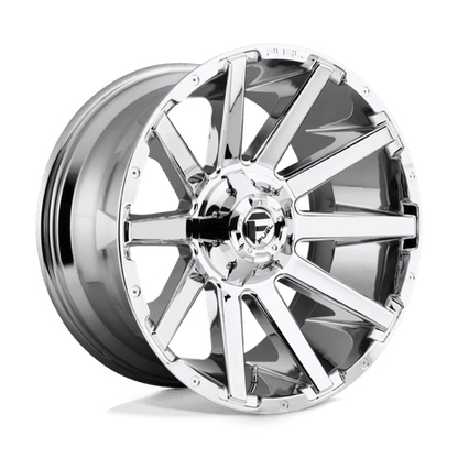 Fuel 1PC | D614 CONTRA | 20.0x9.00 | 6X135/6X139.7 | 2 | CHROME PLATED