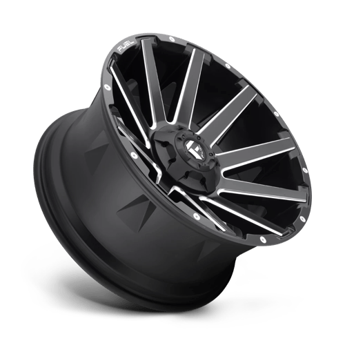 Fuel 1PC | D616 CONTRA | 20.0x9.00 | 6X135/6X139.7 | 1 | MATTE BLACK MILLED