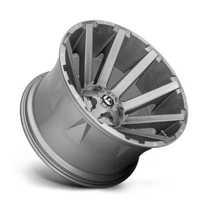 Fuel 1PC | D714 CONTRA PLATINUM | 20.0x10.00 | 6X135/6X139.7 | -19 | BRUSHED GUN METAL TINTED CLEAR