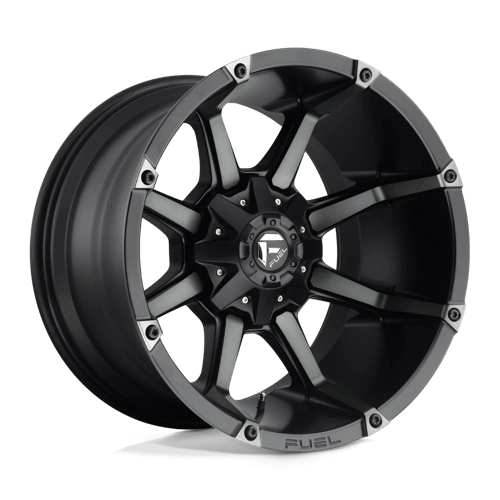 Fuel 1PC | D556 COUPLER | 18.0x9.00 | 6X135/6X139.7 | 19 | MATTE BLACK DOUBLE DARK TINT